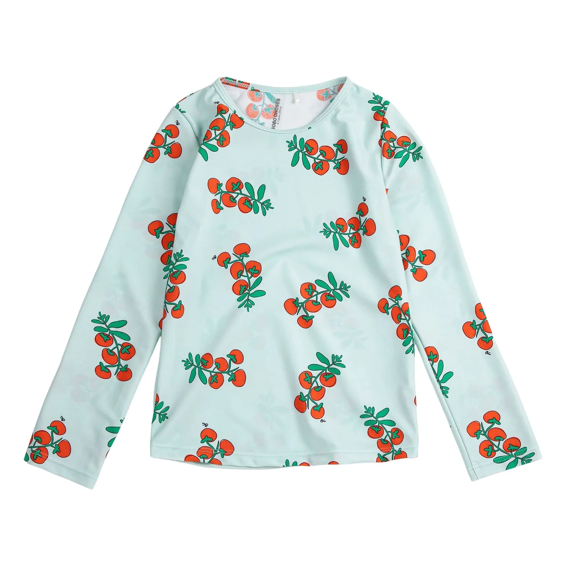 Bobo Choses - Anti-UV Bath T-Shirt Tomato Recycled Fibers | Light blue