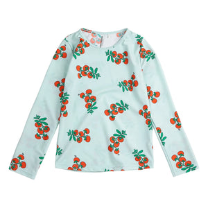 Bobo Choses - Anti-UV Bath T-Shirt Tomato Recycled Fibers | Light blue