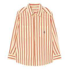 The Animals Observatory - Wolf Striped Shirt | Cream