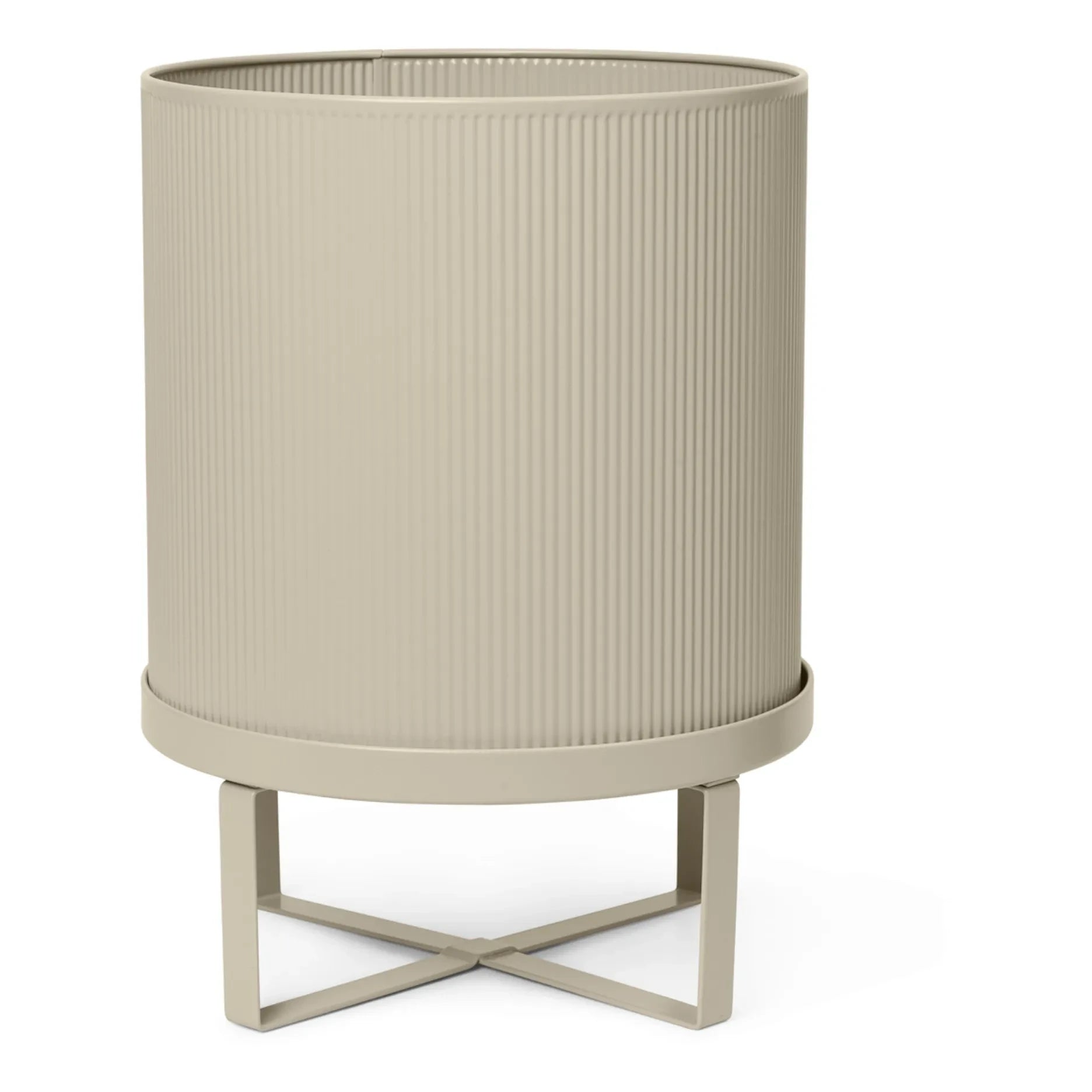 Ferm Living - Übertopf aus Stahl | Beige