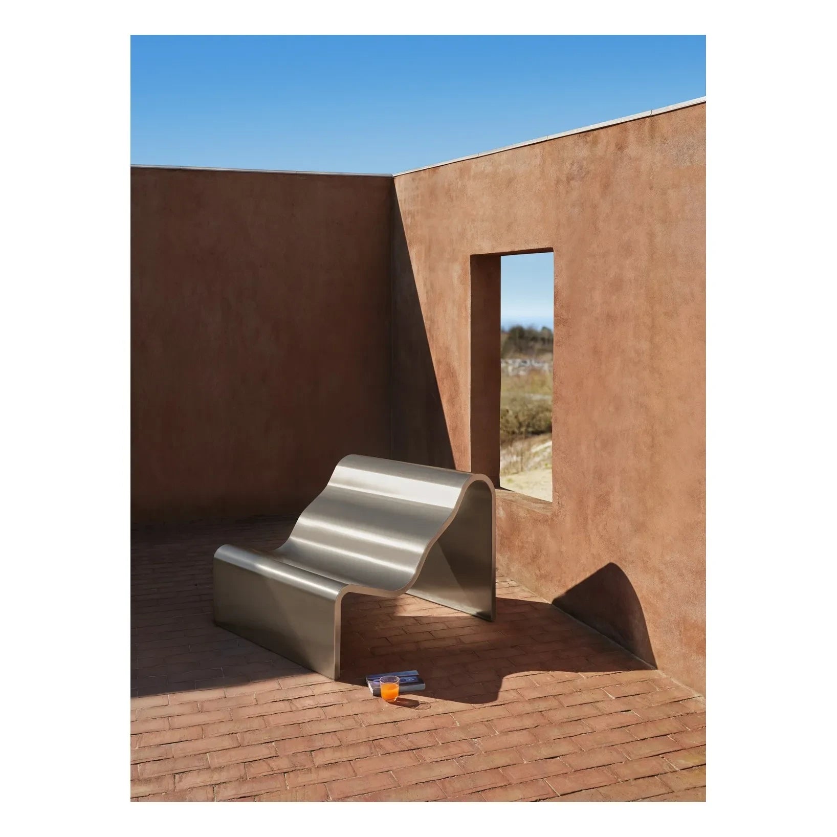 Muuto - Dream View 100 cm Bench, Lise Vester | Çelik