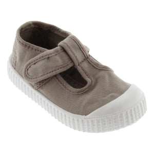 Victoria - Sandalia Tira Lone Cırt Cırtlı Sneaker | Oatmeal