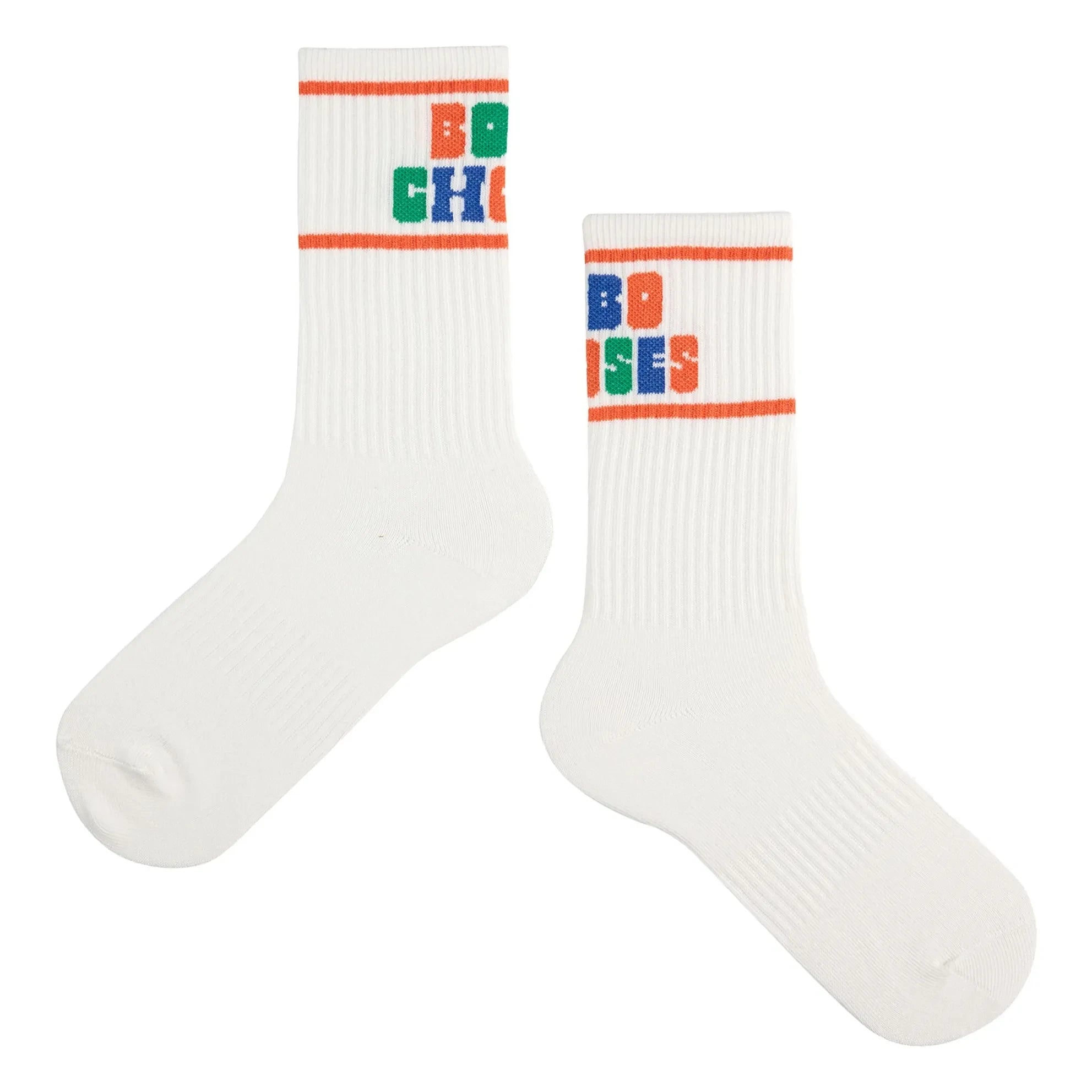 Bobo Choses - Organic Cotton High Socks | White