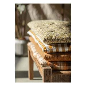 Madame Stoltz - Cotton Pinstripe Carpet | Caramel