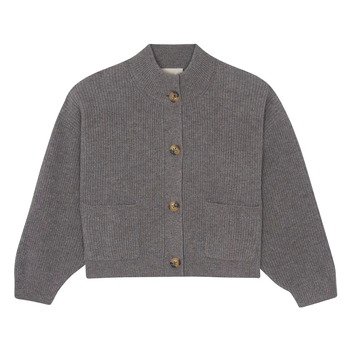 Kujten - Milan Cashmere Cardigan | Earth Brown
