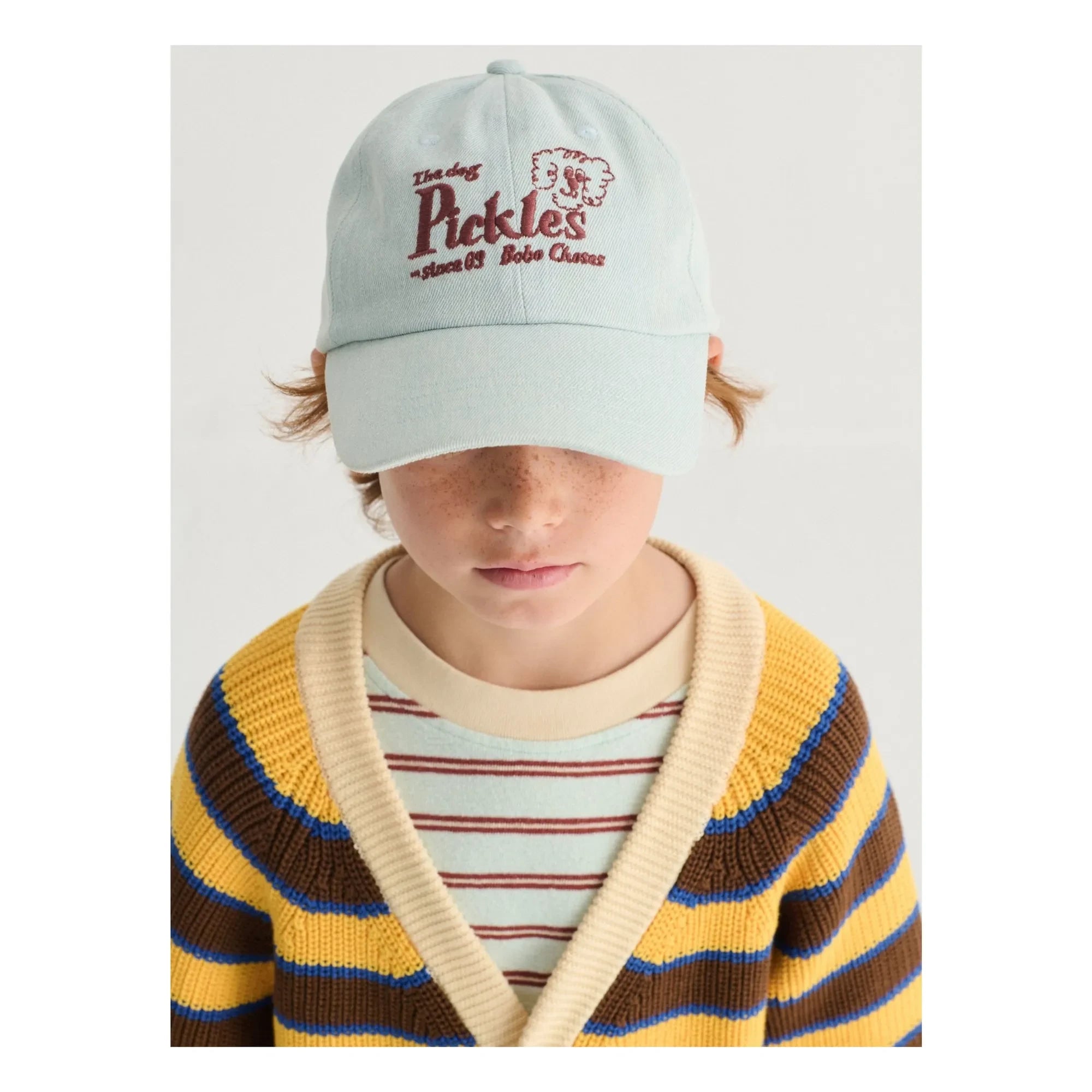Bobo Choses - The Dog Pickles Mütze aus recycelten Fasern | Hellblau