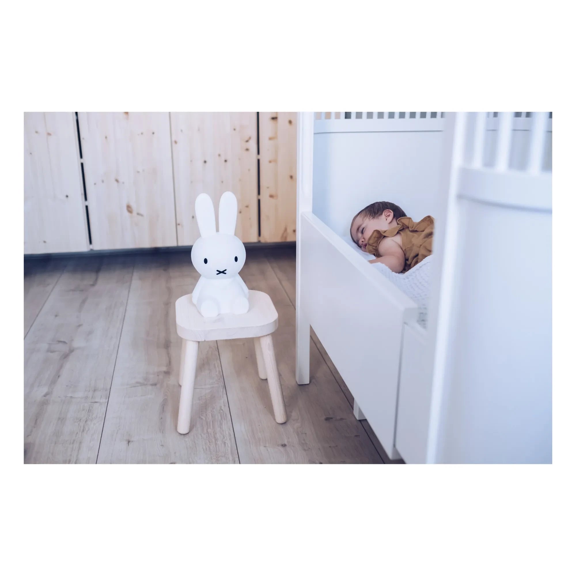 Mr Maria - Miffy Yumuşak Silikon Gece Lambası | Beyaz