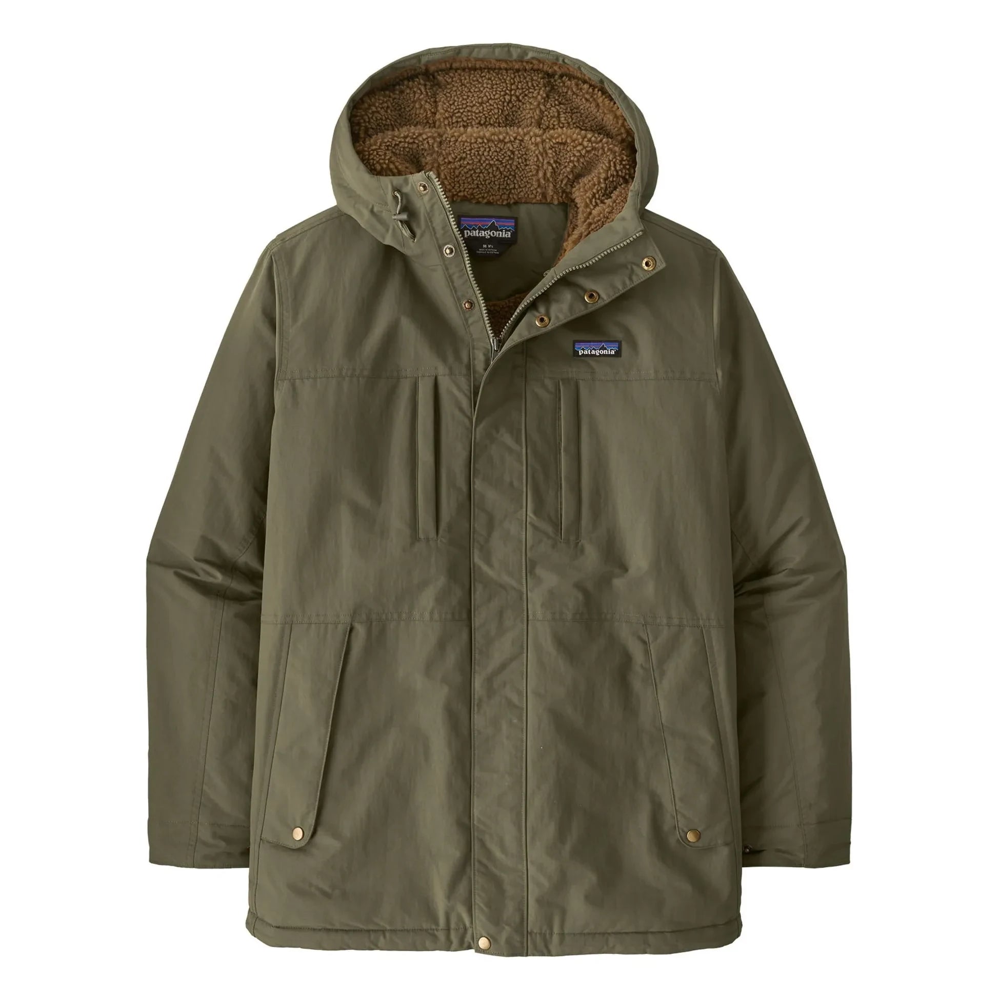 Patagonia - Kürk İsthmus Geri Dönüştürülmüş Elyaflı Parka | Haki
