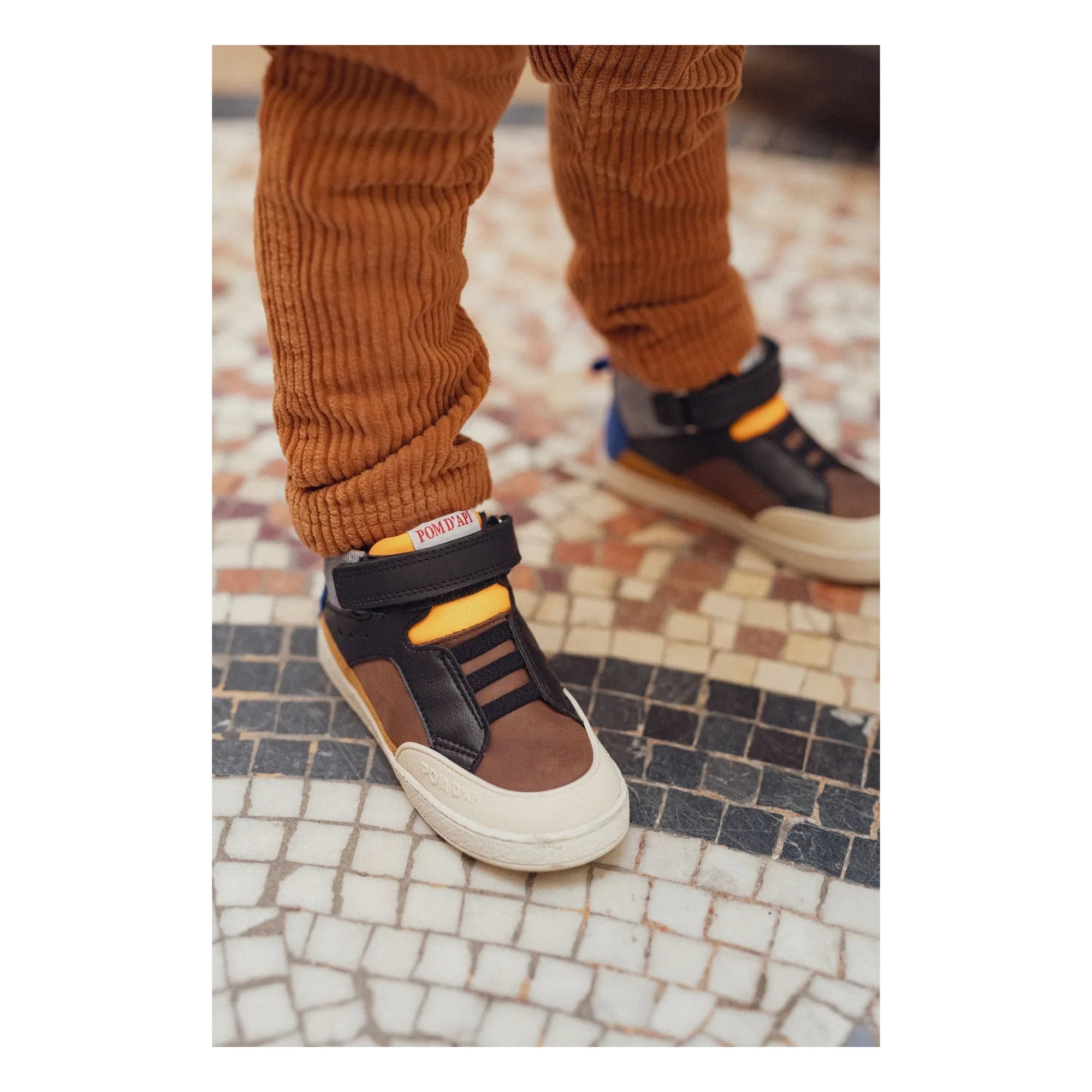 Pom d'Api - Lizy Bump Foam Sneakers | Brown