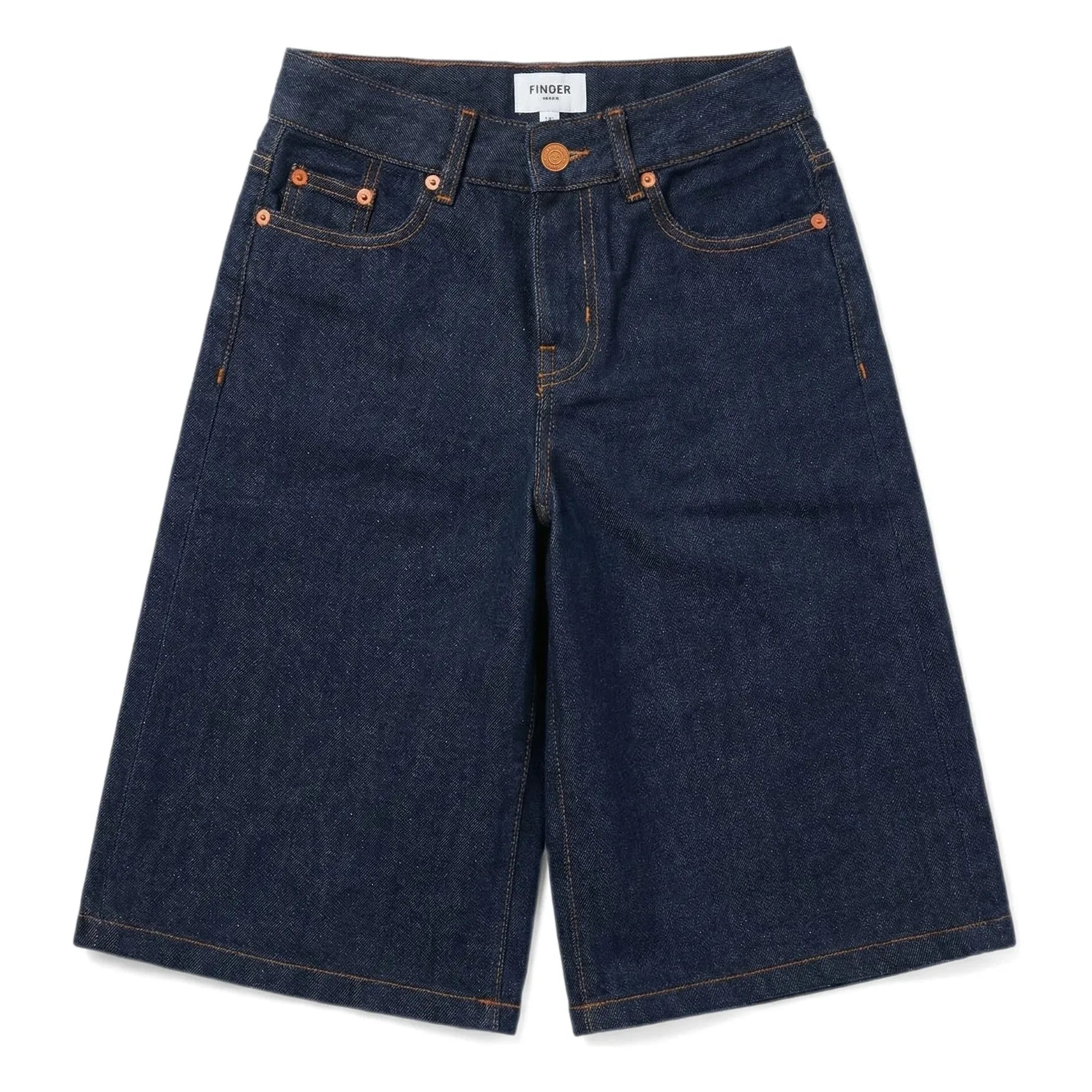 Finger in the nose - Bermuda Denim Dua | Denim brut