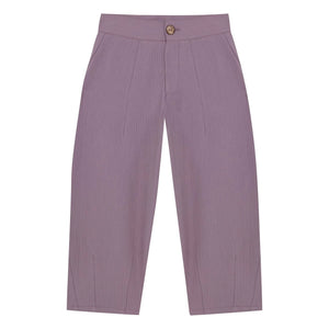 birinit - Loose Fit Vintage Organic Cotton Gaze Pants | Beige