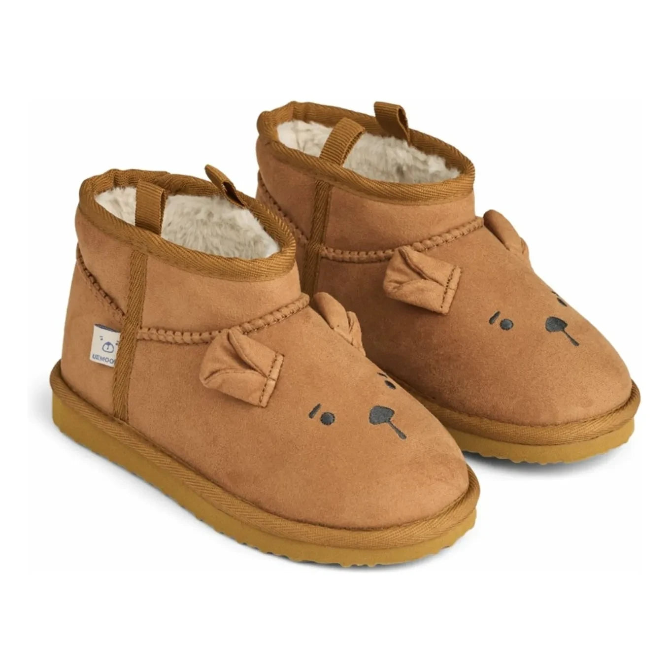 Liewood – Alban Bären-Schuhe aus recycelter Faser | Braun