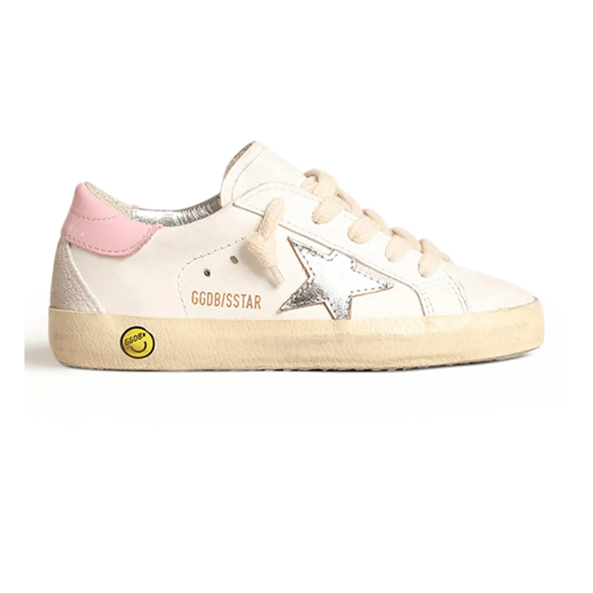 Golden Goose - Super-Star Bağcıklı Sneakers | Pembe