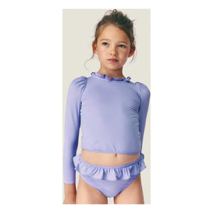 Mipounet – Rosa Langärmliger Badeanzug | Lila