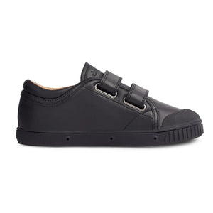 Spring Court - G2 Nappa Low-Top Klettverschluss Sneaker | Schwarz