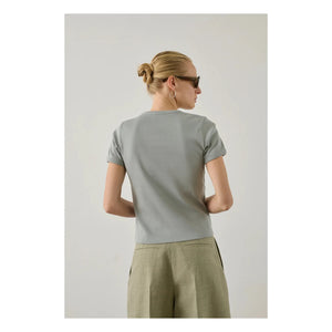 Soeur - Aristide Organic Cotton T-Shirt | Turquoise Blue