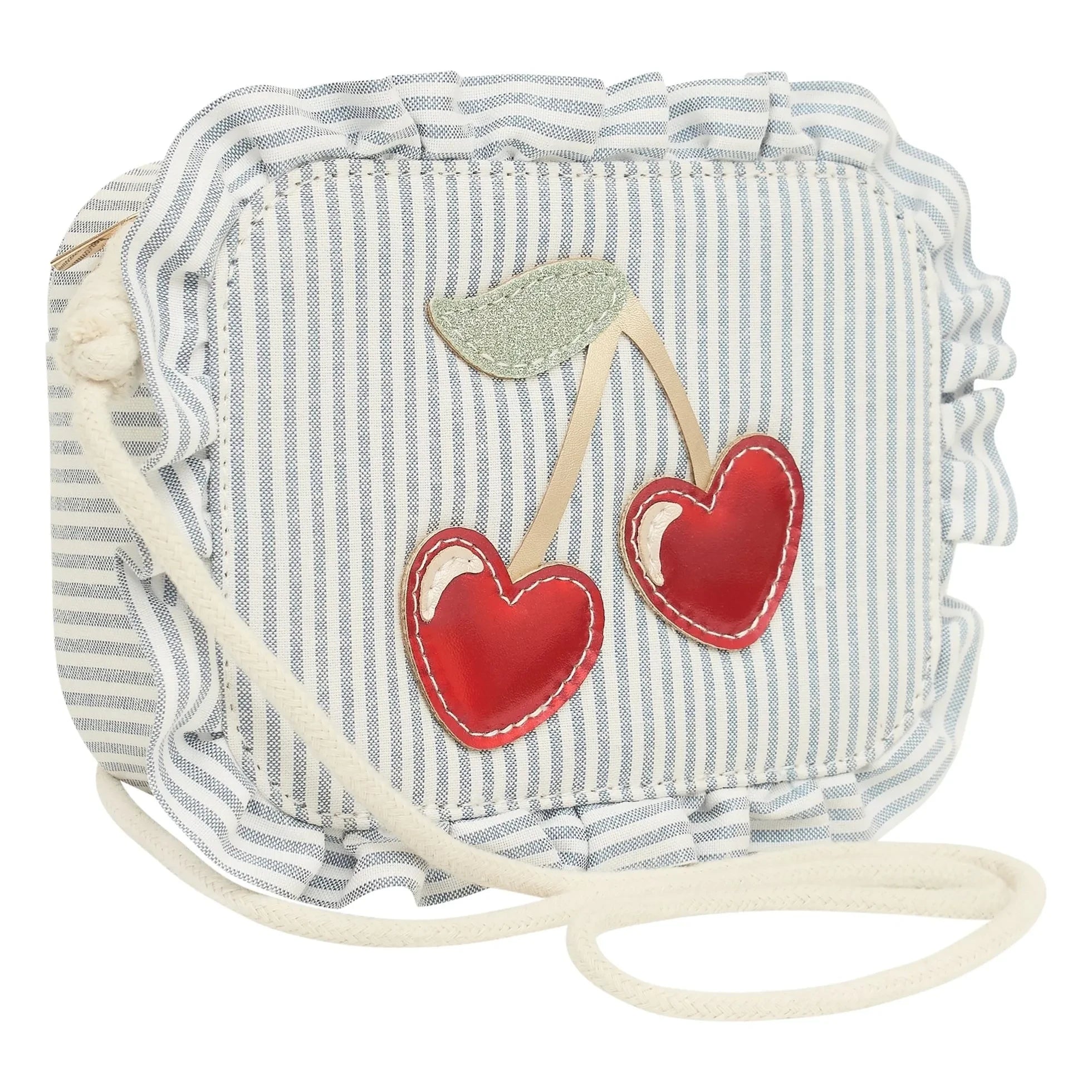 Mimi & Lula - Striped Cherry Bag | Blue