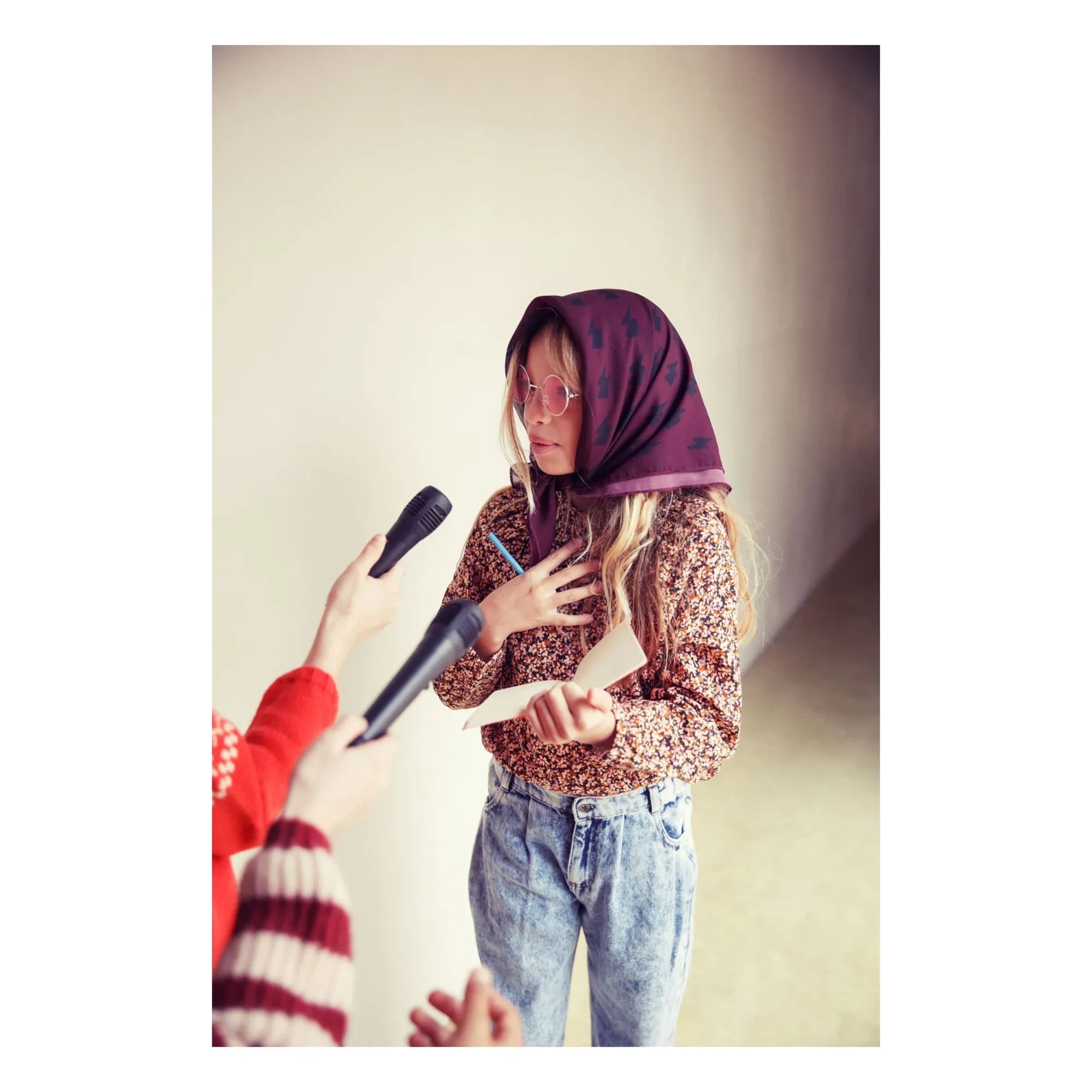 Piupiuchick – Ausgewaschene Mom Jeans | Hellblau
