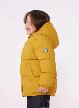 Petit Bateau - Chaqueta acolchada lisa | Amarillo