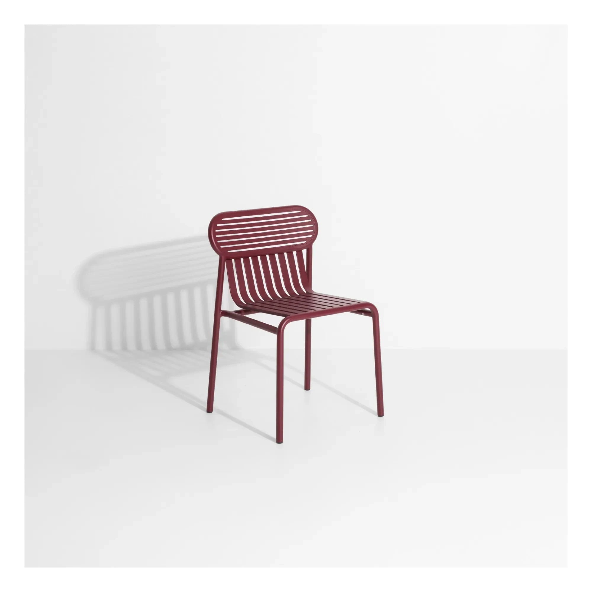 Petite friture - Hafta sonu sandalyeleri - 2'li set | Bordo