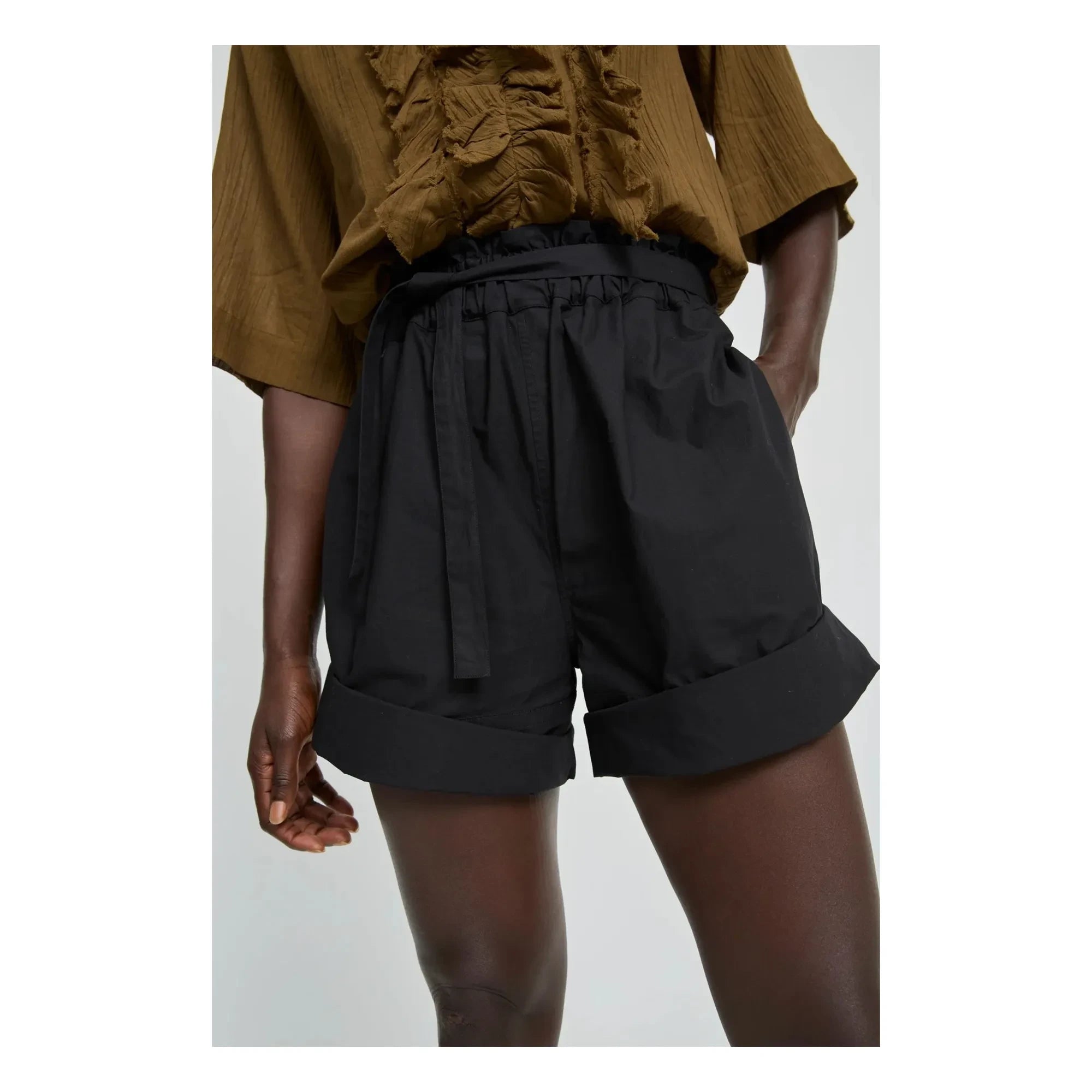 Laurence Bras - Babar Baumwollshorts | Schwarz