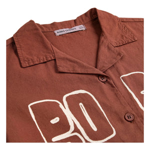 Bobo Choses - Bobo Bio-Baumwollhemd | Braun