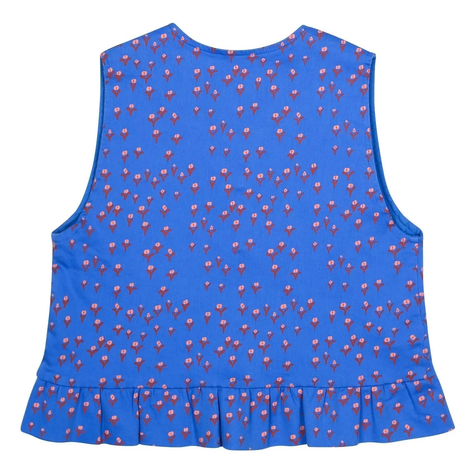 Jelly Mallow – Ärmellose Herz-Weste | Blau