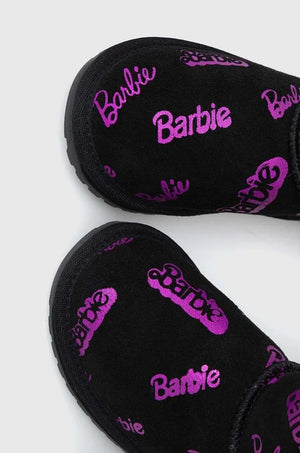 Çocuk süet botlar Emu Australia Barbie? Wallaby Print Lo