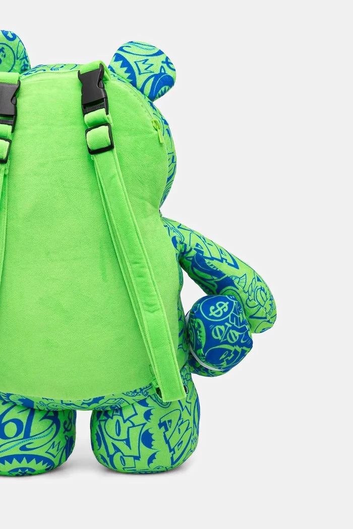 Sprayground - Green Small Printed Backpack 910B7389NSZ