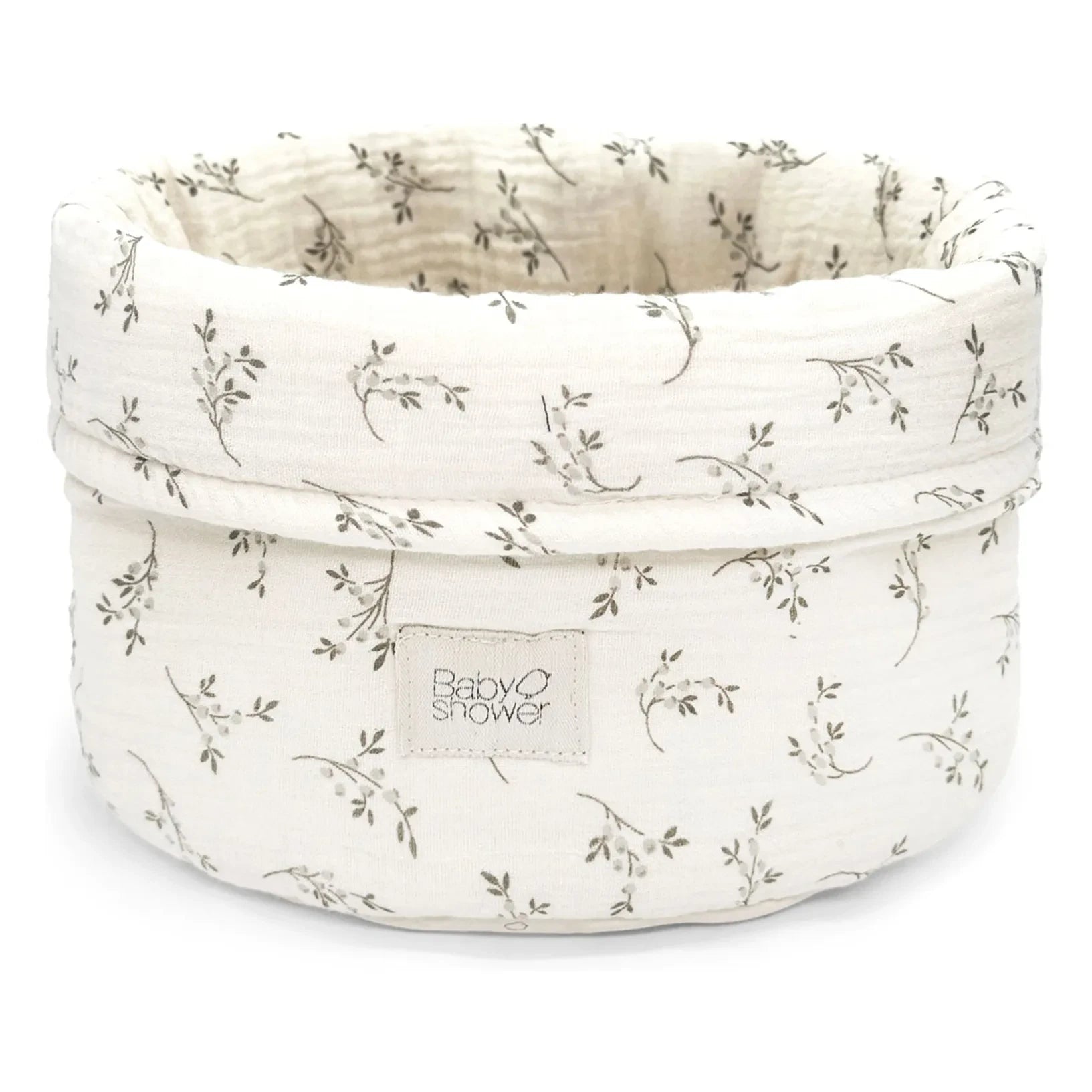 Babyshower - Oliver Bloom saklama sepeti | Ecru