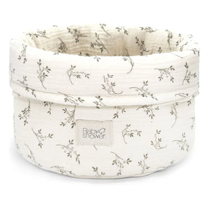 Babyshower - Oliver Bloom saklama sepeti | Ecru