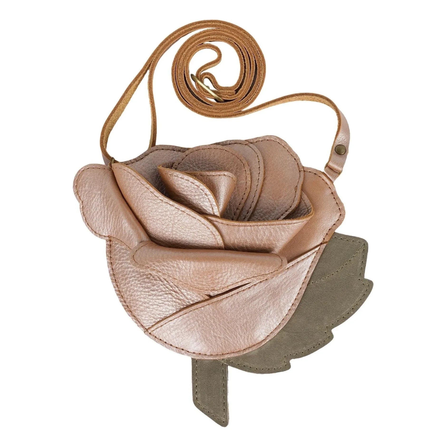 Donsje - Filoe Fleur çanta | Pudra pembesi