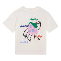 Wynken - Organic Cotton Maison T-shirt | Ecru