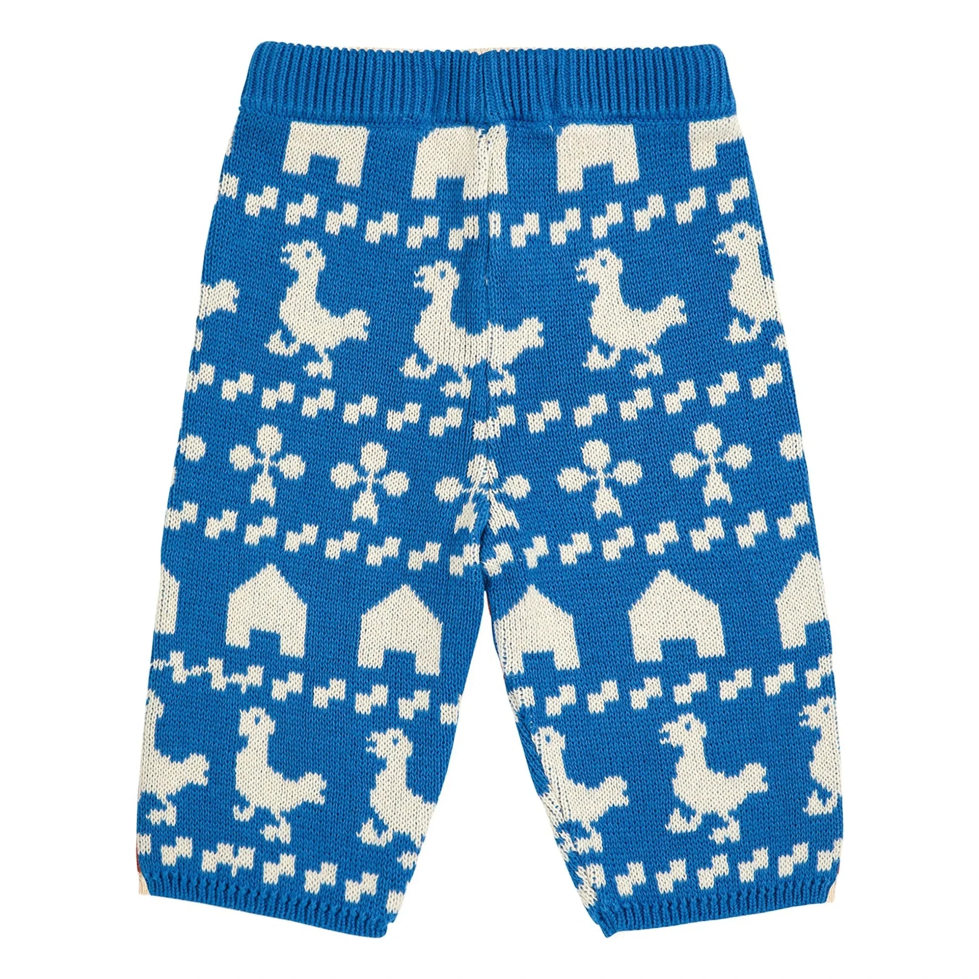 Bobo Choses - Bio-Baumwolle Mesh Farm Hose | Blau