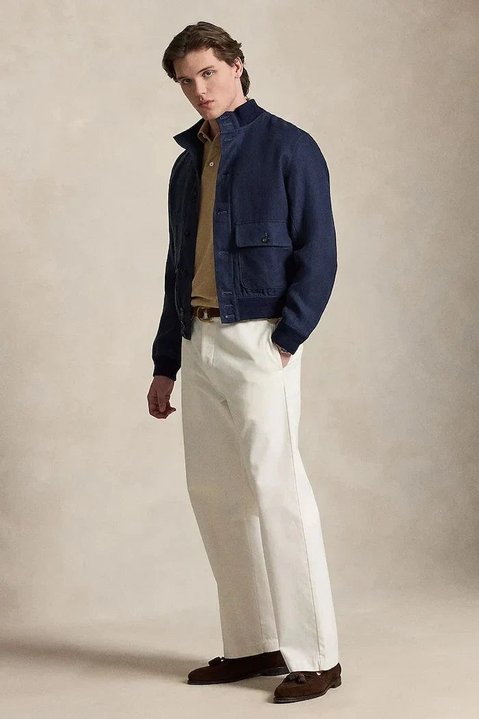Polo Ralph Lauren erkek pamuk elastan yakalı tişört