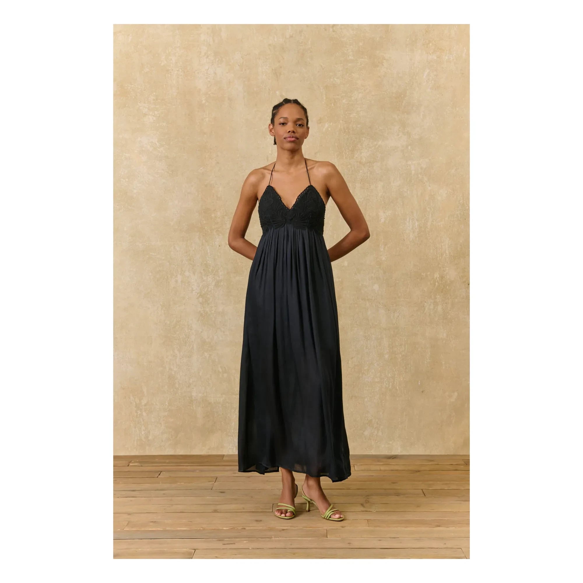 Louise Misha - Ysolde Kleid | Schwarz