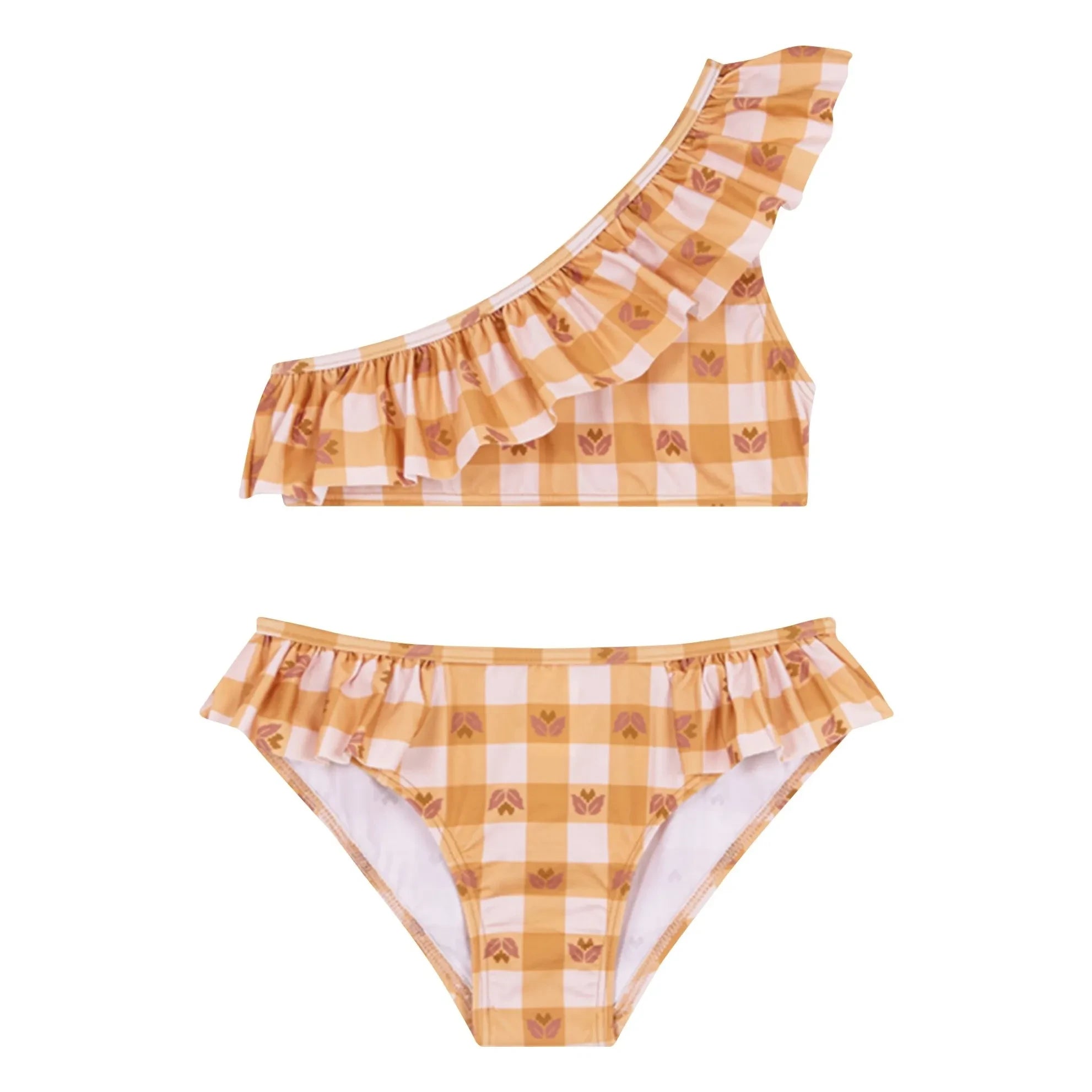 birinit - Peñalba 2 Parçalı Kareli Jersey | Oker