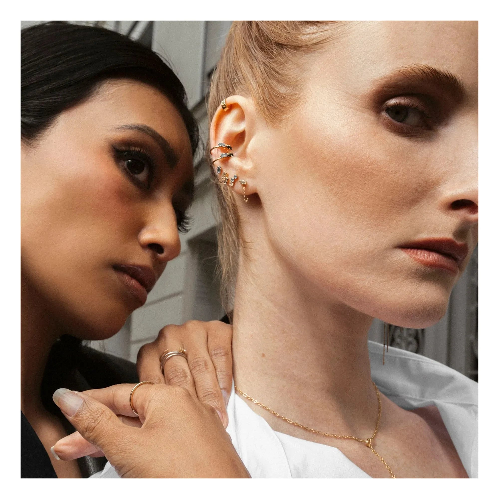 April Please - Denis Ear Cuff | Blue