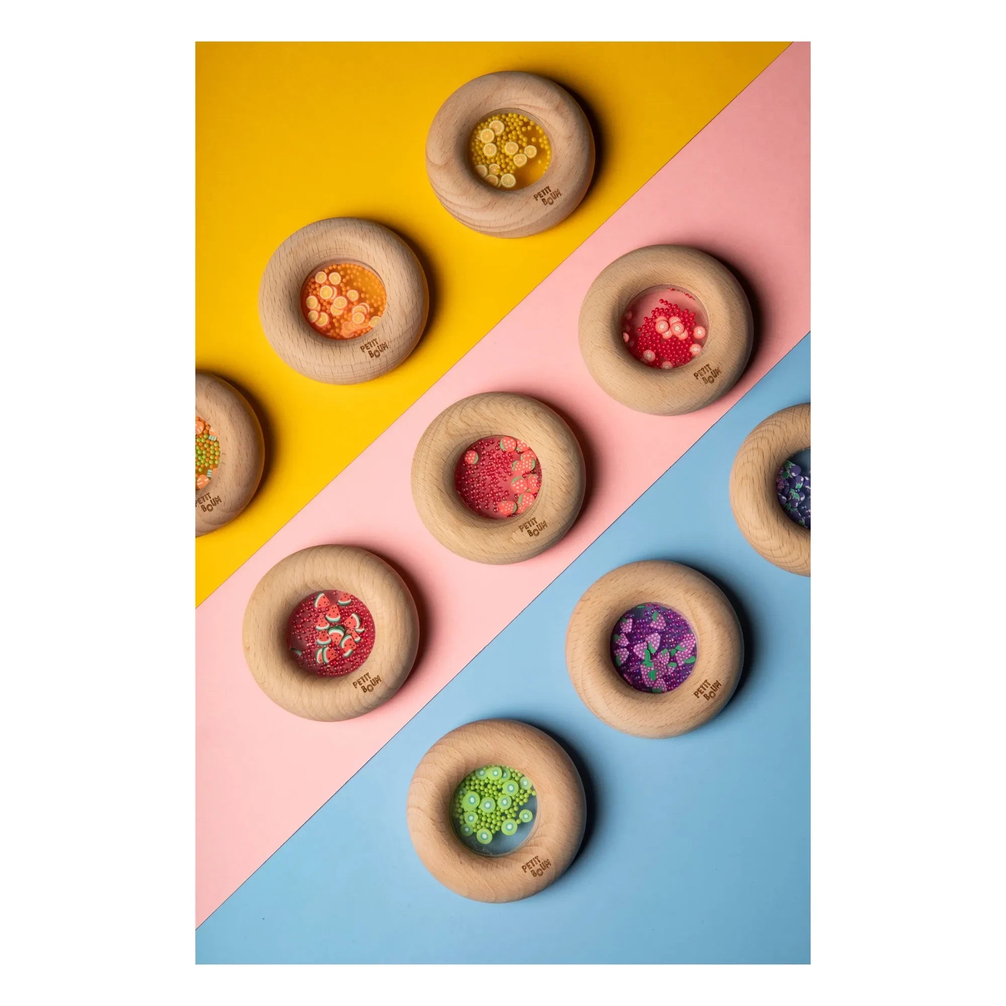 Petit Boum - Duyusal Donut Çilekler
