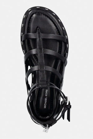MICHAEL Michael Kors kadın deri sandalet Noa Flat Sandal