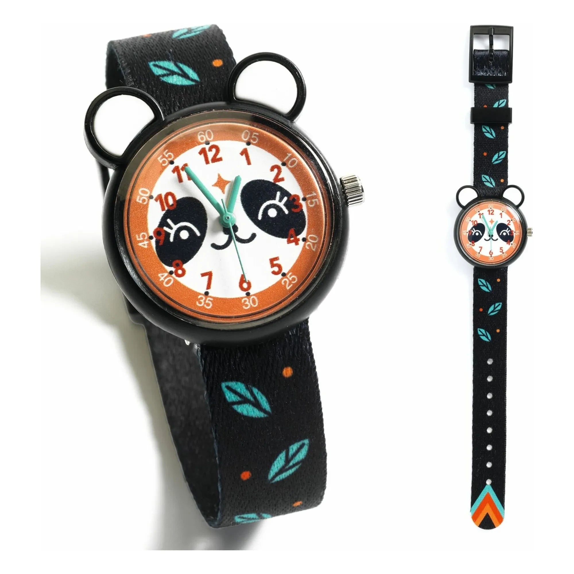 Djeco - TICLOCK - Panda Watch | Black