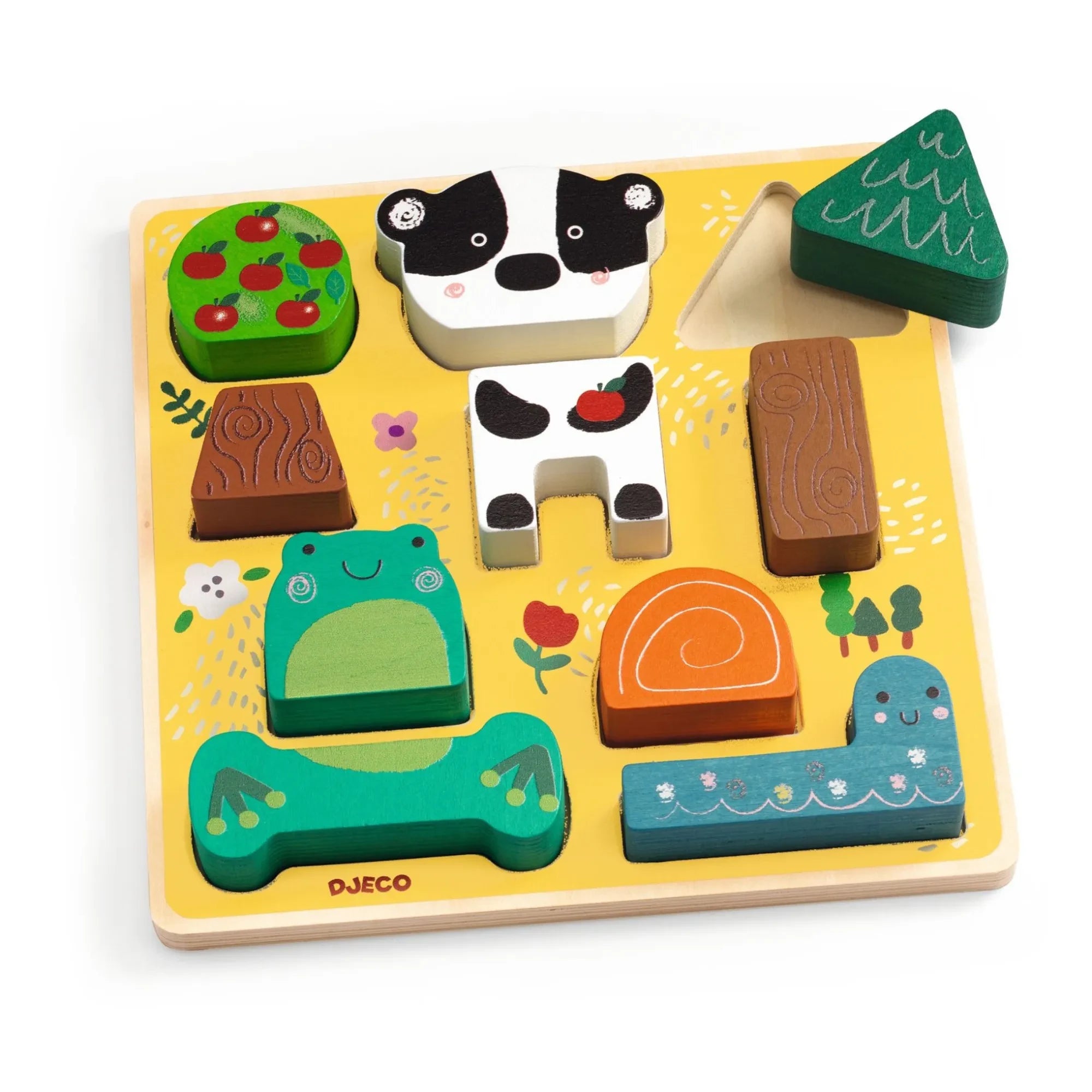 Djeco - Fröhliches 3D-Puzzle