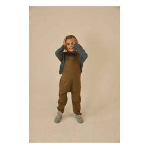 Gray Label - Organic Cotton Romper | Khaki Brown