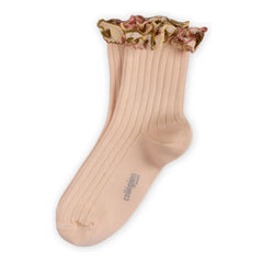 Collégien – Anemonensocken | Puderrosa