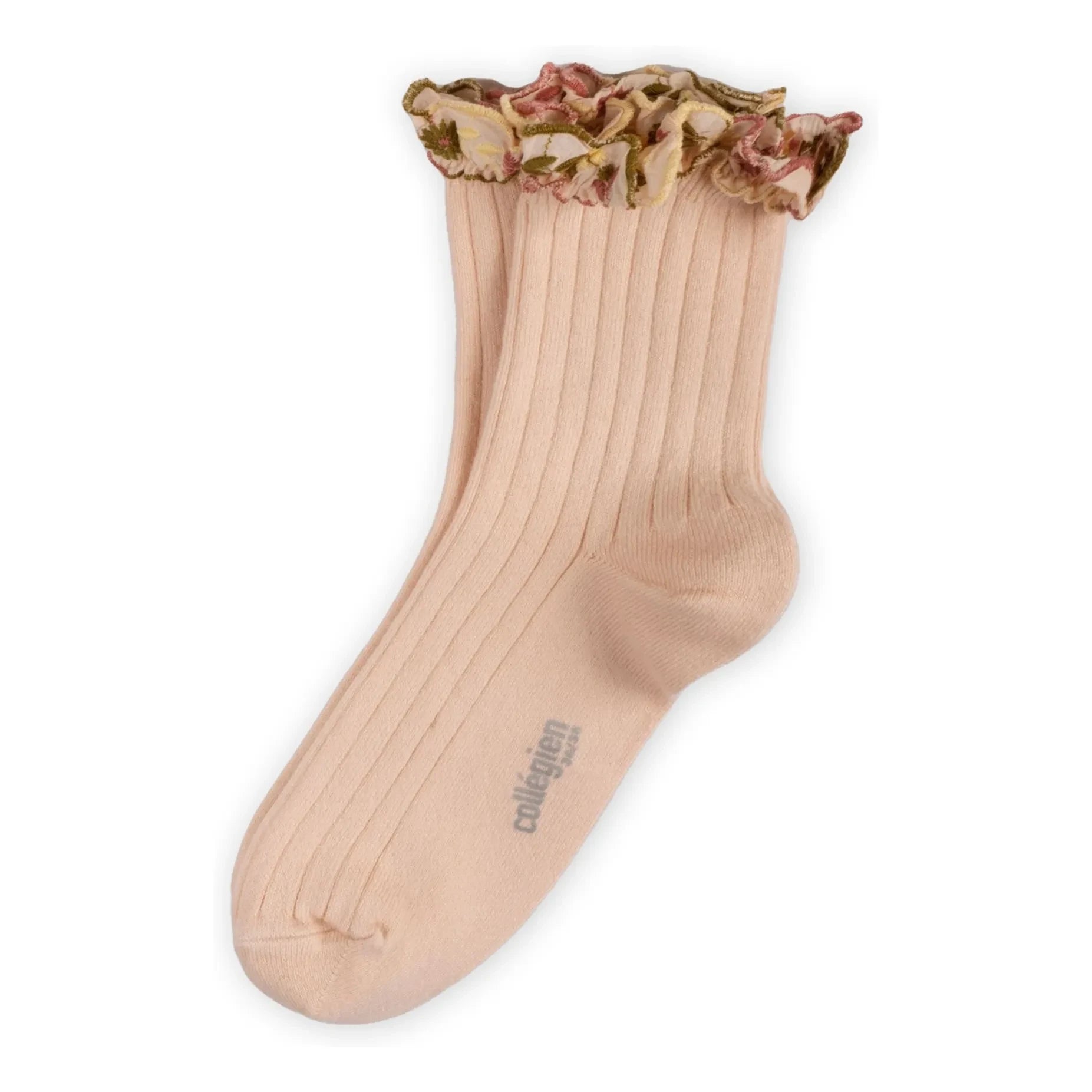 Collégien – Anemonensocken | Puderrosa