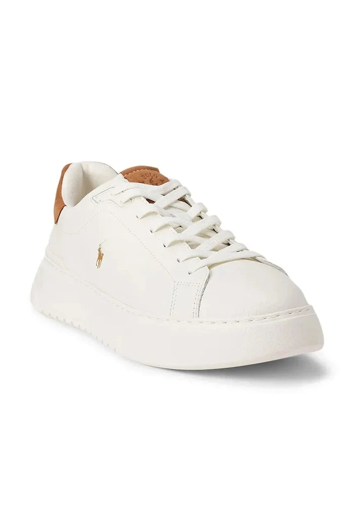 Polo Ralph Lauren Rlite Court erkek deri spor ayakkabı