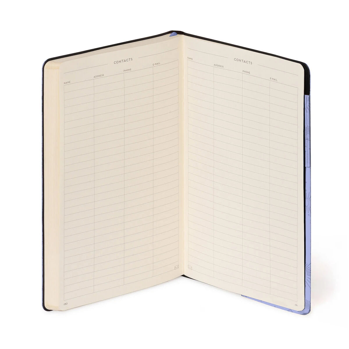 Legami - Cuaderno de líneas con funda suave monocromática - Lila Cósmico - Mi Cuaderno