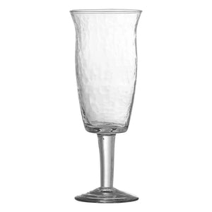 Bloomingville - Asha Weingläser aus recyceltem Glas - 4er-Set | Klar