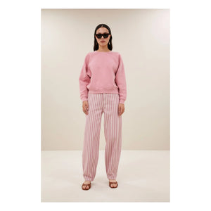 By Bar - Carrie organik pamuk sweatshirt | Rose boisé