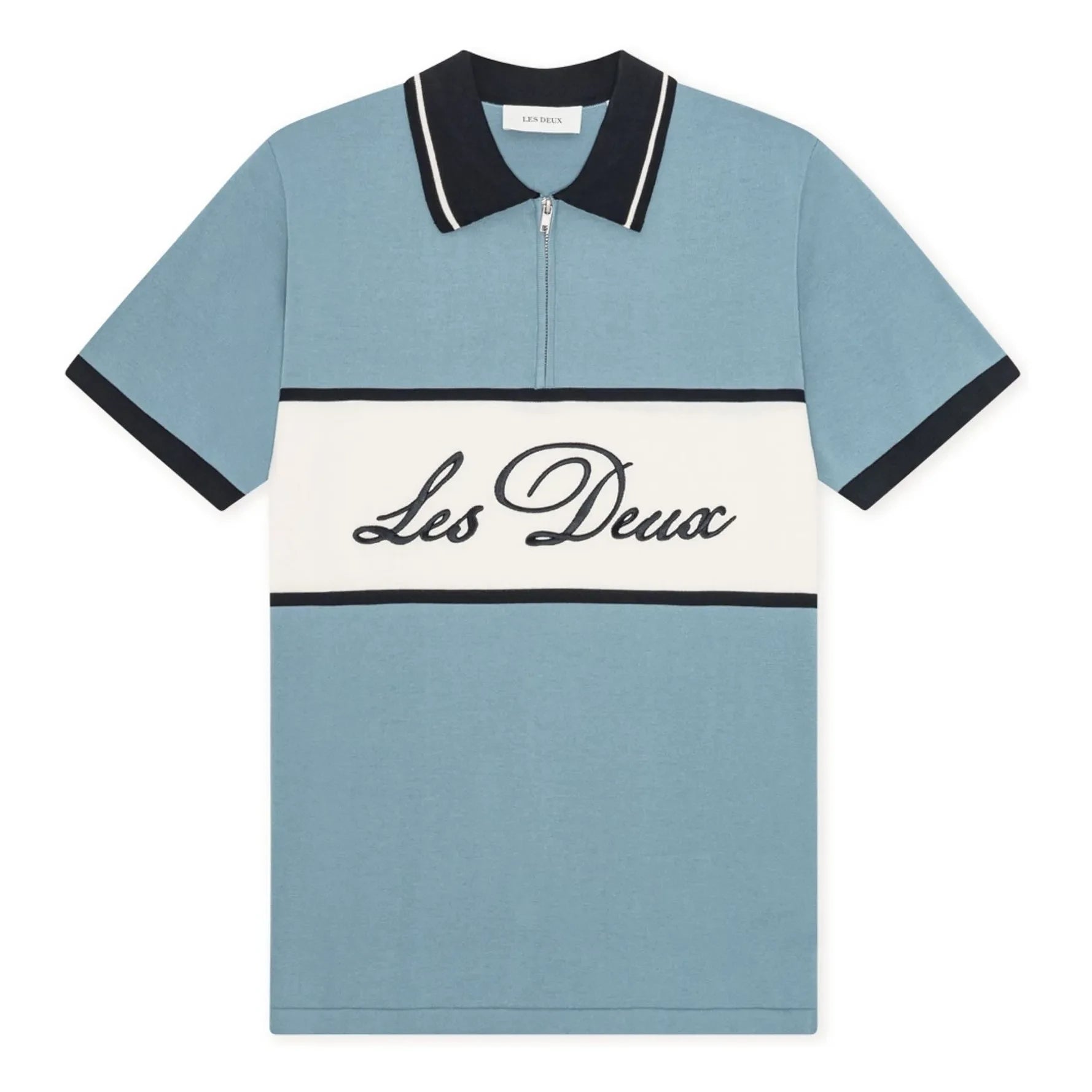 Les Deux - Fermuarlı Polo | Açık mavi